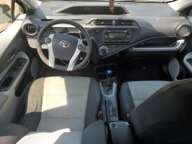 JTDKDTB38E1558864 - 2014 TOYOTA PRIUS C GRAY photo 8