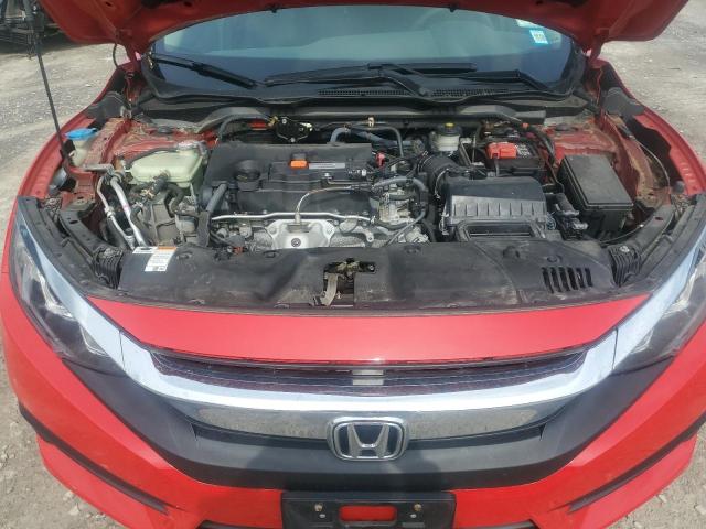 2HGFC2F54HH500087 - 2017 HONDA CIVIC LX წითელი ფოტო 11