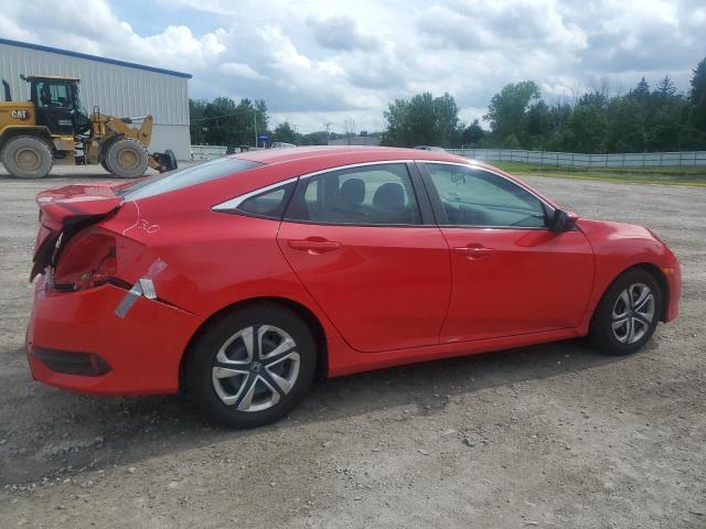 2HGFC2F54HH500087 - 2017 HONDA CIVIC LX წითელი ფოტო 3