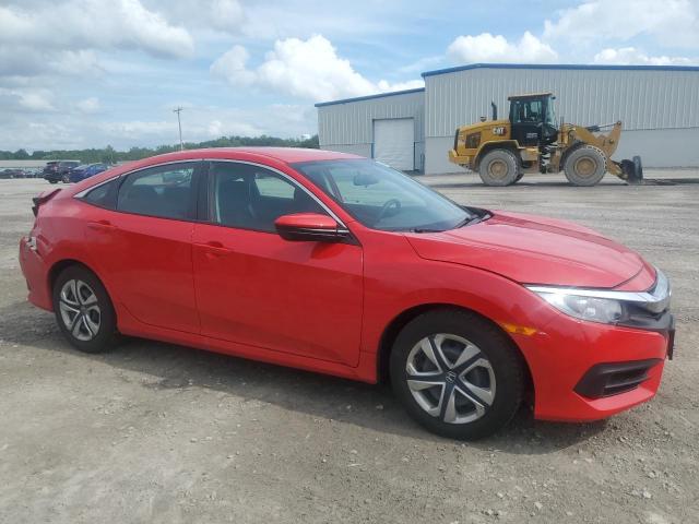 2HGFC2F54HH500087 - 2017 HONDA CIVIC LX წითელი ფოტო 4