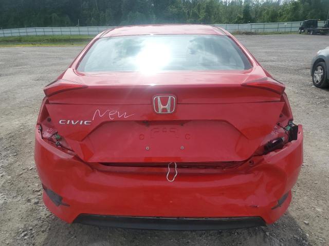 2HGFC2F54HH500087 - 2017 HONDA CIVIC LX წითელი ფოტო 6