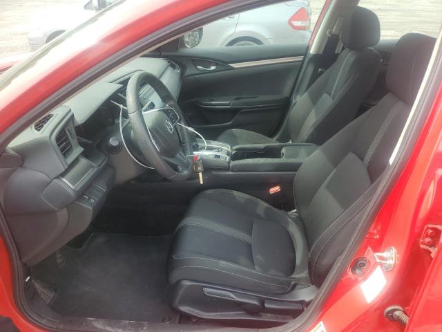 2HGFC2F54HH500087 - 2017 HONDA CIVIC LX წითელი ფოტო 7