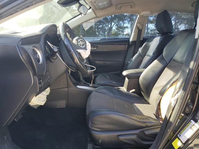 5YFBURHE3HP681323 - 2017 TOYOTA COROLLA L BLACK photo 7