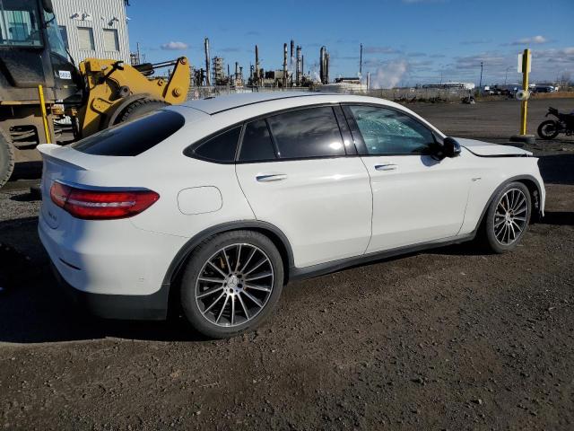 WDC0J6EB4JF430780 - 2018 MERCEDES-BENZ GLC COUPE 43 4MATIC AMG WHITE photo 3