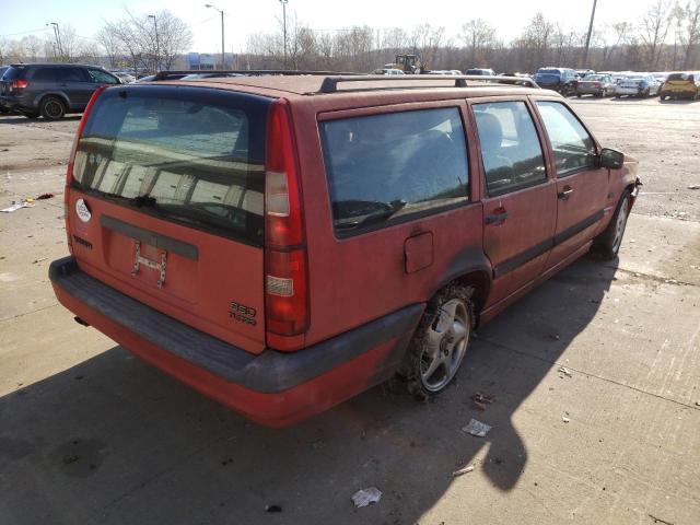 YV1LW5712S2139507 - 1995 VOLVO 850 RED photo 4