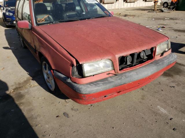 YV1LW5712S2139507 - 1995 VOLVO 850 RED photo 9