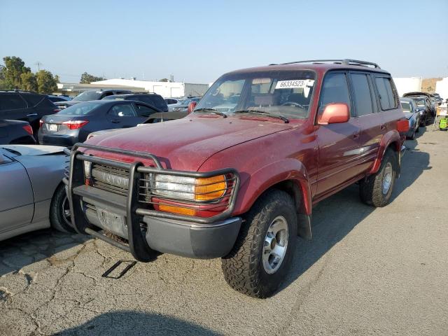 JT3FJ80W4N0049885 - 1992 TOYOTA LAND CRUIS FJ80 BURGUNDY photo 1