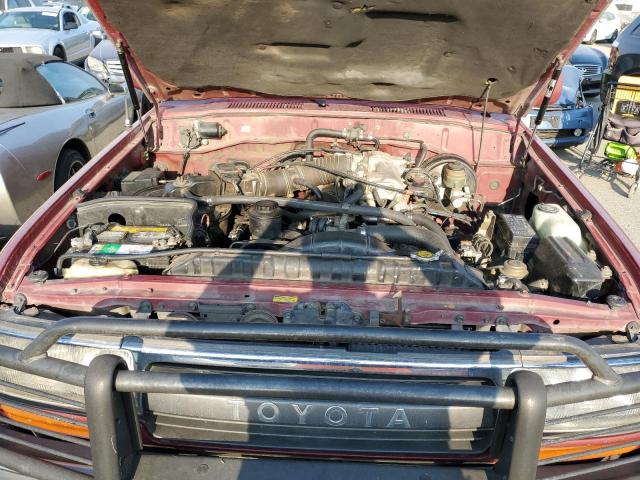 JT3FJ80W4N0049885 - 1992 TOYOTA LAND CRUIS FJ80 BURGUNDY photo 12