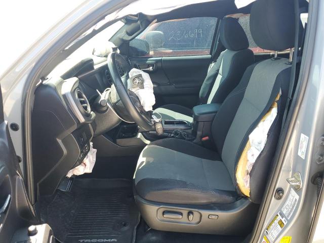 3TMCZ5AN0LM296472 - 2020 TOYOTA TACOMA DOUBLE CAB GRAY photo 7