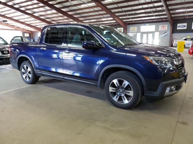 5FPYK3F76KB008067 - 2019 HONDA RIDGELINE RTL ლურჯი ფოტო 4