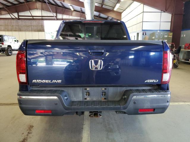 5FPYK3F76KB008067 - 2019 HONDA RIDGELINE RTL ლურჯი ფოტო 6