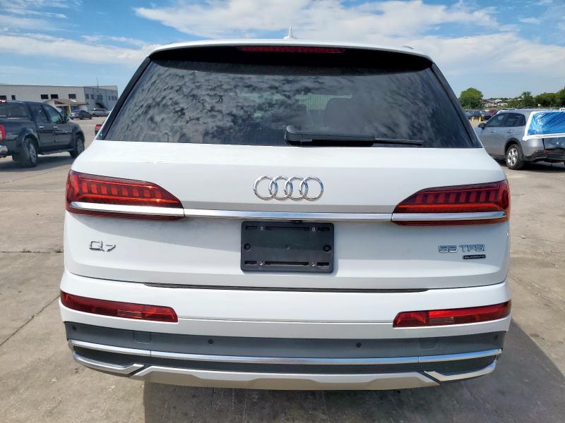WA1LXBF70ND021918 - 2022 AUDI Q7 PREMIUM PLUS أبيض صورة 6