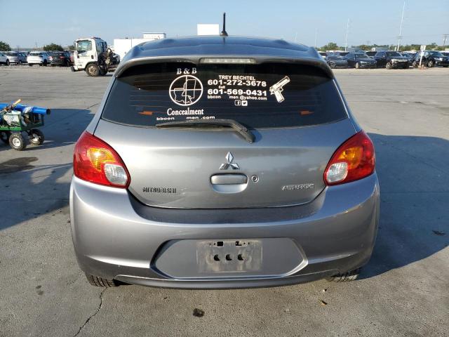 ML32A4HJ5FH047497 - 2015 MITSUBISHI MIRAGE ES GRAY photo 6