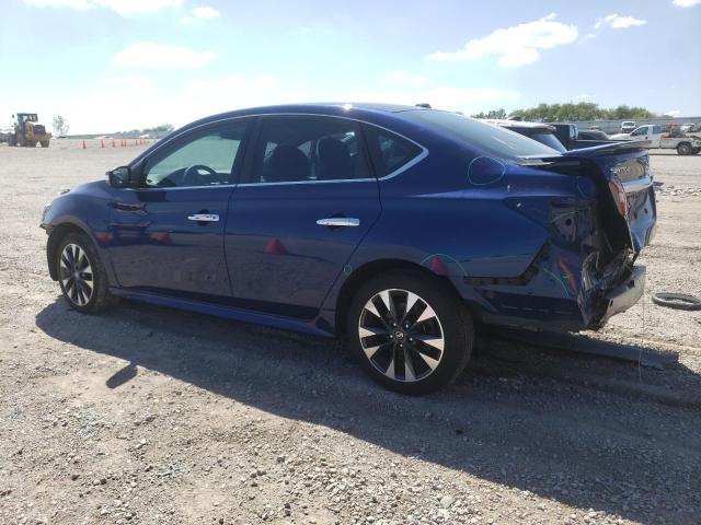 3N1AB7AP3KY295271 - 2019 NISSAN SENTRA S BLUE photo 2