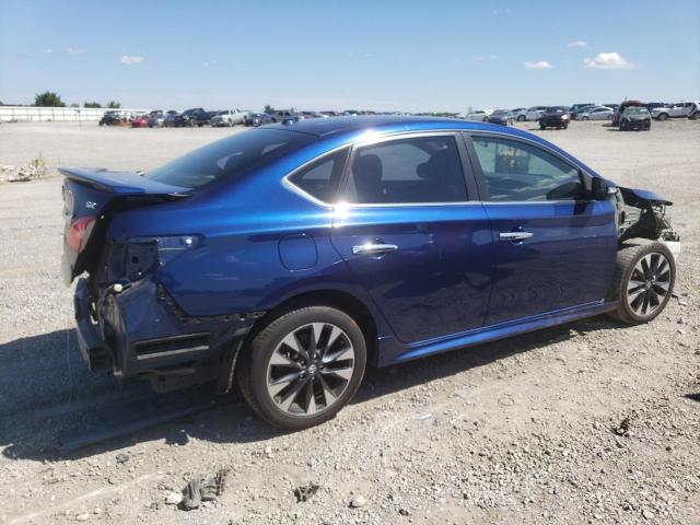 3N1AB7AP3KY295271 - 2019 NISSAN SENTRA S BLUE photo 3