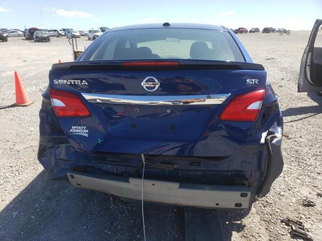 3N1AB7AP3KY295271 - 2019 NISSAN SENTRA S BLUE photo 6