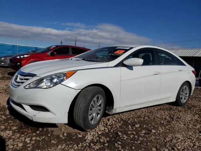 5NPEB4AC6DH547637 - 2013 HYUNDAI SONATA GLS WHITE photo 1