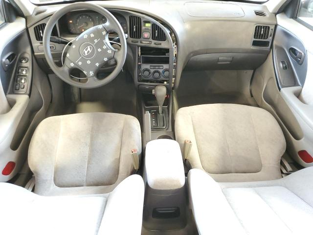 KMHDN46D04U799129 - 2004 HYUNDAI ELANTRA GLS WHITE photo 8