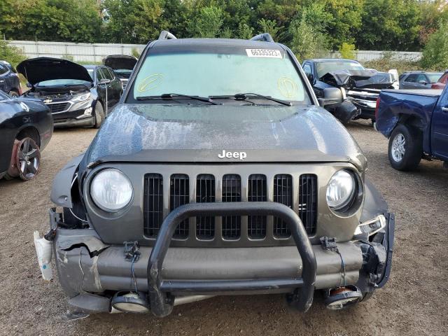 1J4GL38K25W607089 - 2005 JEEP LIBERTY RENEGADE GREEN photo 5