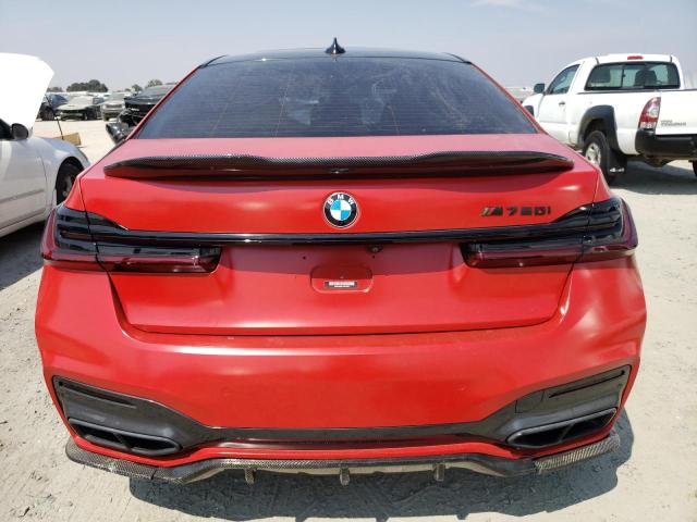 WBA7U2C01LBX84754 - 2020 BMW 750 XI RED photo 6