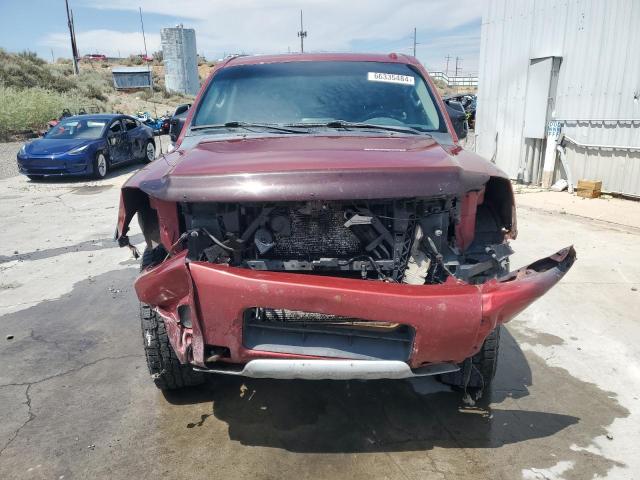 1N6BA0EC7EN507302 - 2014 NISSAN TITAN S RED photo 5