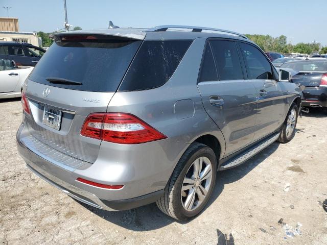 4JGDA5HB4CA010414 - 2012 MERCEDES-BENZ ML 350 4MATIC SILVER photo 3