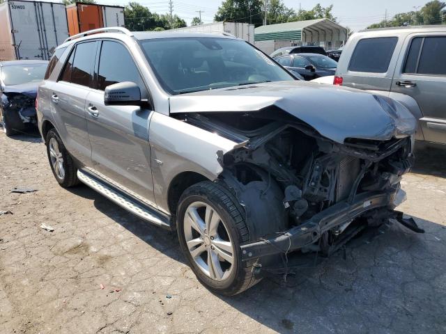 4JGDA5HB4CA010414 - 2012 MERCEDES-BENZ ML 350 4MATIC SILVER photo 4