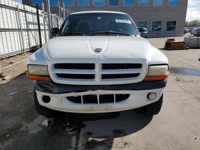 1B7GG22N2YS508887 - 2000 DODGE DAKOTA WHITE photo 5