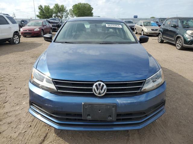 3VW267AJ5GM372655 - 2016 VOLKSWAGEN JETTA S BLUE photo 5