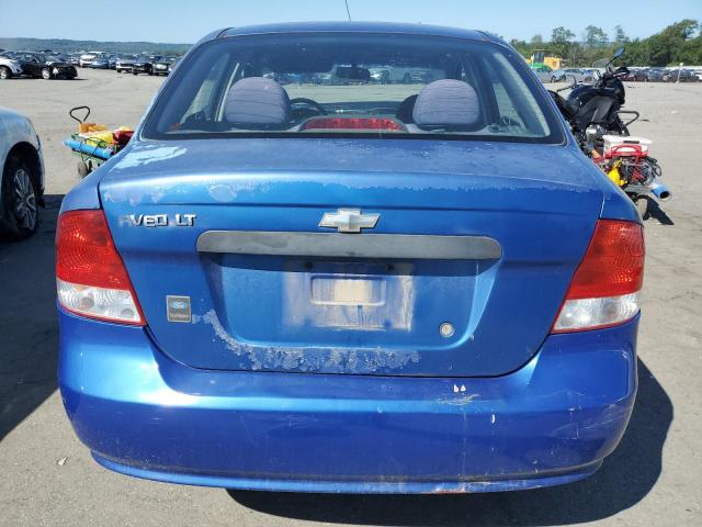 KL1TG56696B589782 - 2006 CHEVROLET AVEO LT BLUE photo 6