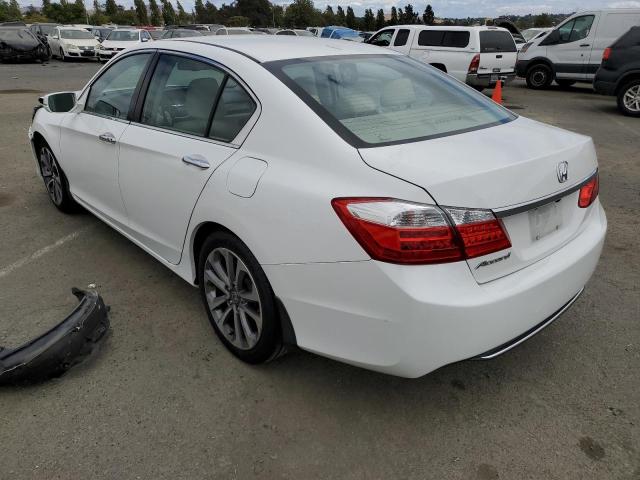 1HGCR2F87FA156553 - 2015 HONDA ACCORD EXL WHITE photo 2