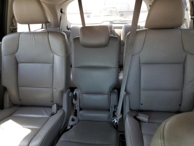 5FNRL5H92BB042365 - 2011 HONDA ODYSSEY TOURING GRAY photo 10