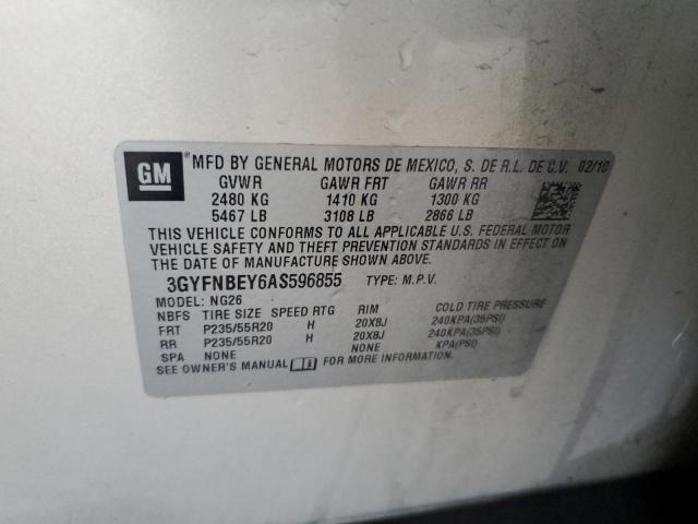 3GYFNBEY6AS596855 - 2010 CADILLAC SRX PERFORMANCE COLLECTION Brązowy zdjęcie 13