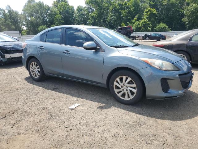JM1BL1V73C1696900 - 2012 MAZDA 3 I GRAY photo 4