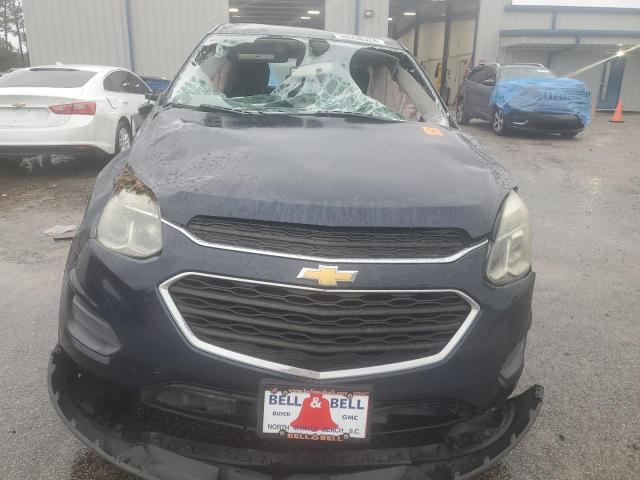 2GNALBEK6G1131098 - 2016 CHEVROLET EQUINOX LS BLUE photo 5