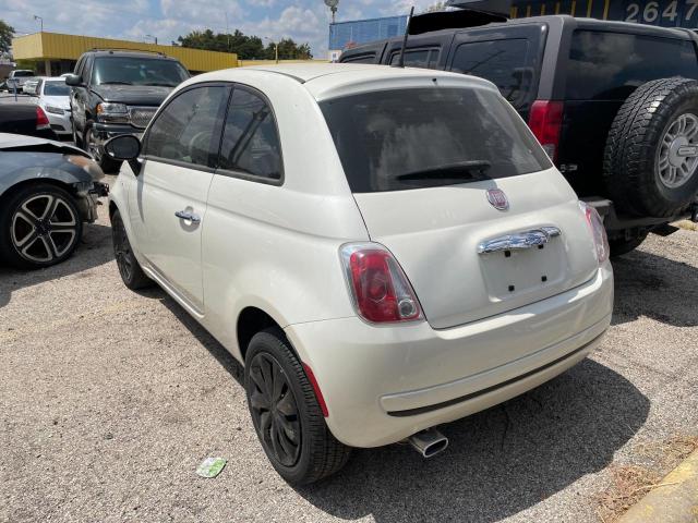 3C3CFFAR6FT500983 - 2015 FIAT 500 POP WHITE photo 3