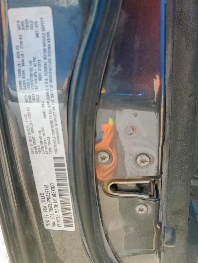 3C6UR5CL3PG529773 - 2023 RAM 2500 TRADESMAN Gris foto 12