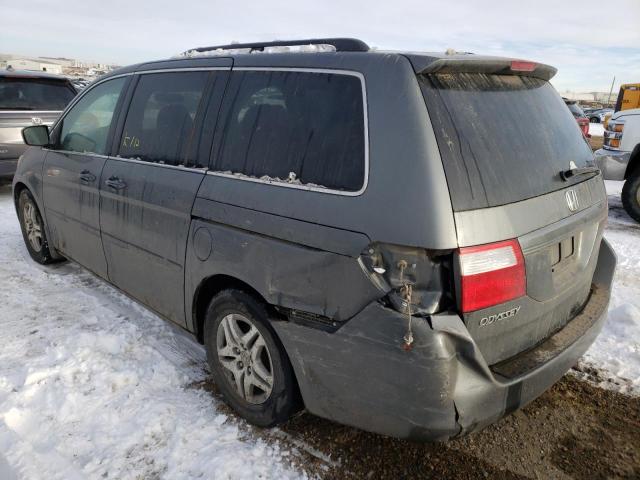 5FNRL38617B503217 - 2007 HONDA ODYSSEY EXL GRAY photo 3