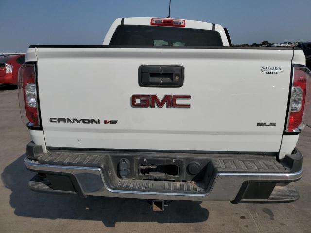 1GTG5CEN2J1155649 - 2018 GMC CANYON SLE WHITE photo 6