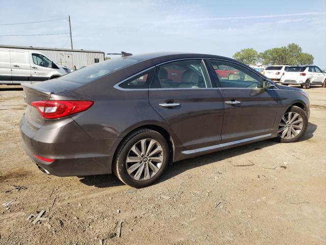 5NPE34AF9GH409683 - 2016 HYUNDAI SONATA SPORT GRAY photo 3