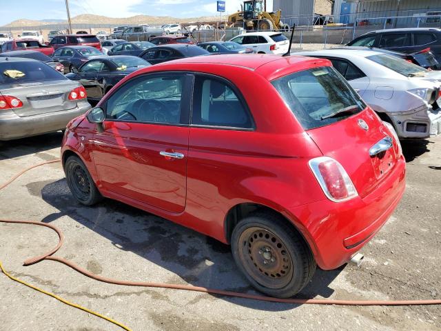 3C3CFFAR0CT340028 - 2012 FIAT 500 POP RED photo 2