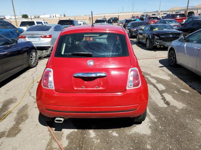 3C3CFFAR0CT340028 - 2012 FIAT 500 POP RED photo 6