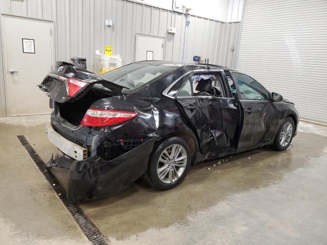 4T1BF1FKXFU971008 - 2015 TOYOTA CAMRY LE BLACK photo 3