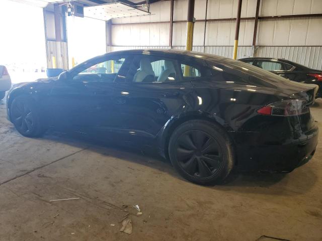 5YJSA1E5XNF469797 - 2022 TESLA MODEL S Սև լուսանկար 2