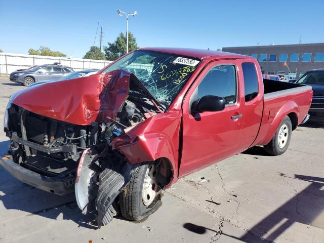 1N6BD06T36C442256 - 2006 NISSAN FRONTIER KING CAB XE RED photo 1