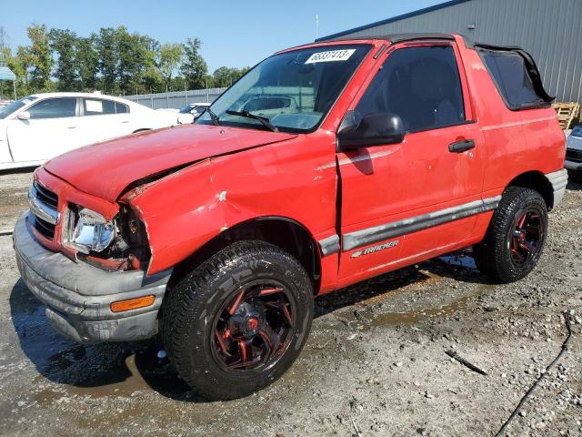 2CNBJ18C9Y6909668 - 2000 CHEVROLET TRACKER RED photo 1