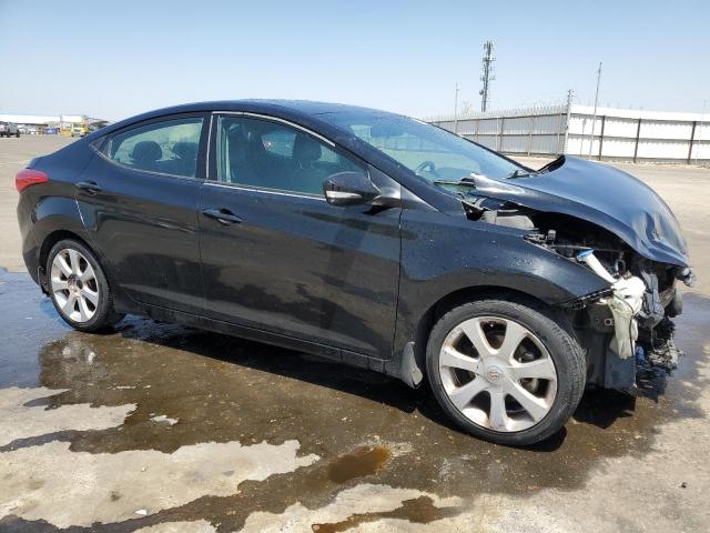 5NPDH4AE7DH343599 - 2013 HYUNDAI ELANTRA GLS BLACK photo 4