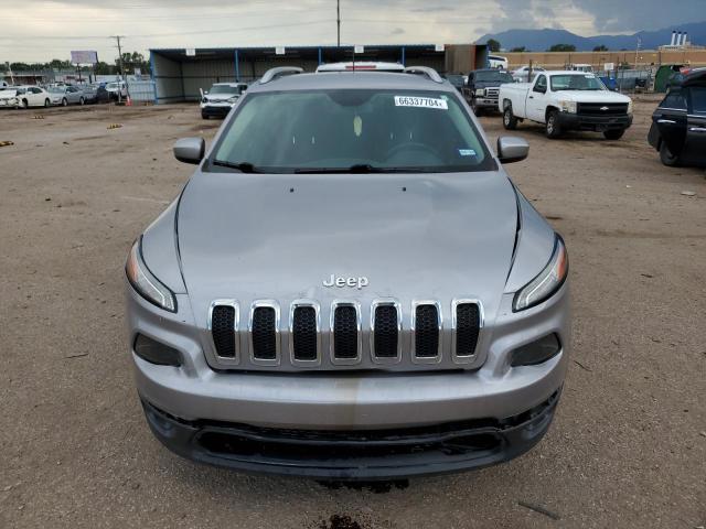 1C4PJLLX0JD503351 - 2018 JEEP CHEROKEE LATITUDE PLUS SILVER photo 5