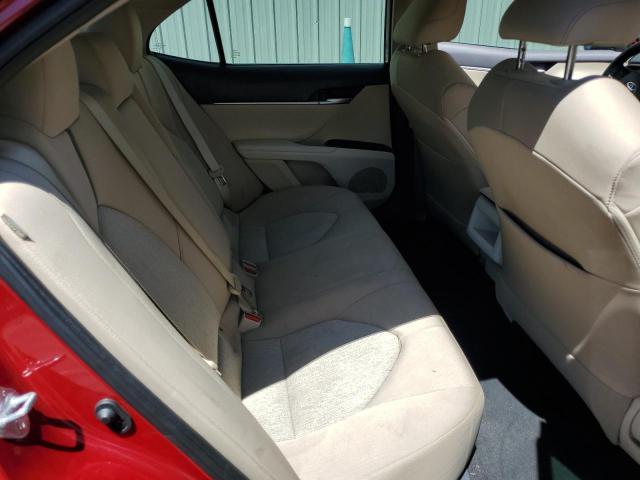 4T1C11AK5MU446512 - 2021 TOYOTA CAMRY LE RED photo 10