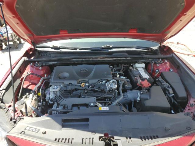 4T1C11AK5MU446512 - 2021 TOYOTA CAMRY LE RED photo 11